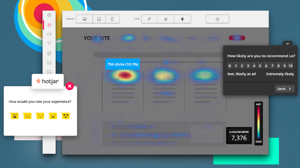 Hotjar Heatmap